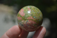 Polished Small Unakite Sphere-Balls - Sold Per Item - From Messina, South Africa