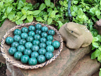 Polished Green Quartz Sphere-Balls - Sold Per Item - From Zimbabwe