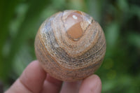 Polished Medium Namibian Desert Picture Stone Jasper Sphere-Balls - Sold Per Item - From Namibia