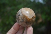 Polished Medium Namibian Desert Picture Stone Jasper Sphere-Balls - Sold Per Item - From Namibia