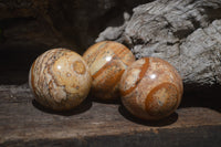 Polished Small Namibian Desert Picture Stone Jasper Sphere-Balls - Sold Per Item - From Namibia