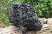 Natural Schorl Black Tourmaline Cluster x 1 From Namibia