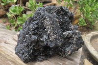 Natural Schorl Black Tourmaline Cluster x 1 From Namibia