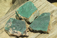 Natural Botryoidal Malachite Specimens x 6 From Tenke Fungurume, Congo