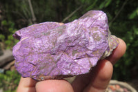 Natural Metallic Purpurite Cobbed Specimens x 12 From Erongo, Namibia