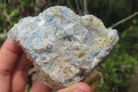 Natural Kyanite With Garnet Matrix Specimens x 4 From Zimbabwe