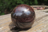 Polished Red Jasper Spheres x 12 From Northern Cape, South Africa