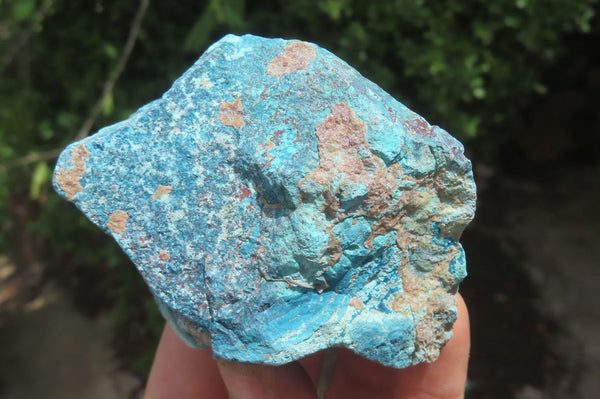 Natural Shattuckite with Chrysocolla & Malachite x 12 from Kaokoveld, Namibia