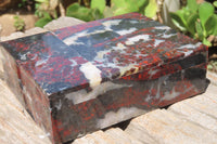 Hand Made Red Jasper Jewellery Box x 1 From Northern Cape, South Africa