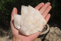 Natural Candle Quartz Clusters x 6 From Madagascar