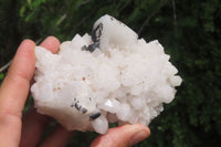 Natural Candle Quartz Clusters x 6 From Madagascar