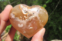 Polished Flower Agate Items x 6 From Madagascar