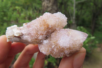 Natural Amethyst Spirit Quartz Clusters x 24 From Boekenhouthoek, South Africa