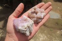 Natural Amethyst Spirit Quartz Clusters x 24 From Boekenhouthoek, South Africa