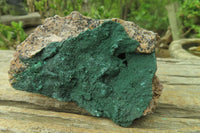 Natural Crystalline Malachite Specimens x 6 From Kasompe, Congo