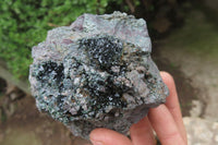 Natural Libethenite Crystals On Dolomite Matrix Specimens x 2 From Shituru, Congo