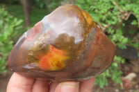 Polished On One Side Polychrome Jasper x 6 From Mahajanga, Madagascar