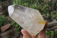 Polished Clear Quartz Crystals x 3 From Madagascar