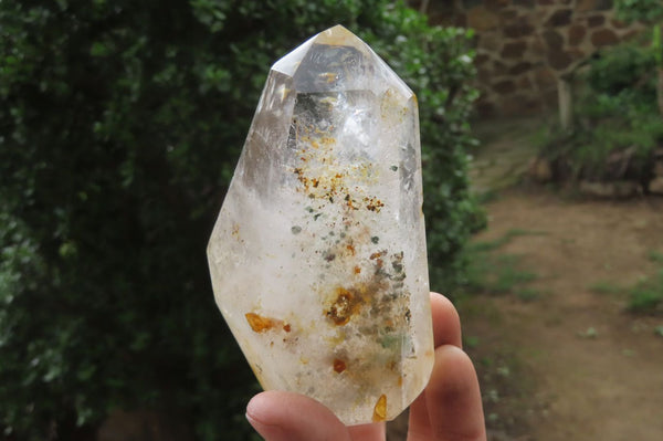 Polished Clear Quartz Crystals x 3 From Madagascar