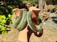 Polished Nephrite Jade Bracelets - Sold Per Item - From New Zealand