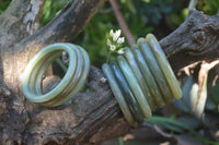 Polished Nephrite Jade Bracelets - Sold Per Item - From New Zealand