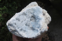 Natural Celestite Geode Specimens x 2 From Sakoany, Madagascar