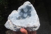 Natural Celestite Geode Specimens x 2 From Sakoany, Madagascar