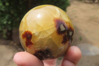 Polished Septerye Spheres x 6 From Mahajanga, Madagascar