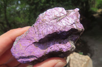 Natural Metallic Purpurite Cobbed Specimens x 6 From Erongo, Namibia