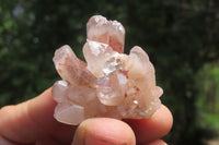 Natural Red Hematoid Quartz Crystal Specimens x 35 From Zimbabwe