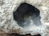 Natural Celestite Geode Specimens x 1 From Sakoany, Madagascar