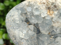 Polished Celestite Geode Eggs x 1 From Sakoany, Madagascar