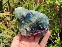 Natural Watermelon Fluorite Cobbed Specimens x 4 From Uis, Namibia