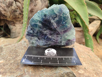 Natural Watermelon Fluorite Cobbed Specimens x 4 From Uis, Namibia