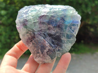 Natural Watermelon Fluorite Cobbed Specimens x 4 From Uis, Namibia