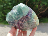 Natural Watermelon Fluorite Cobbed Specimens x 4 From Uis, Namibia