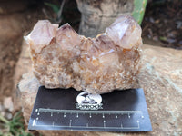 Natural Amethyst Spirit Quartz Clusters x 6 From Boekenhouthoek, South Africa