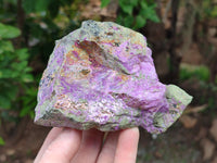 Natural Stichtite and Serpentine Cobbed Specimens x 5 From Barberton, South Africa