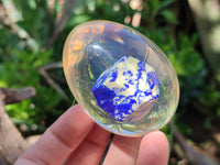 Polished Lapis Lazuli Specimen In Resin Egg - Sold Per Item - From Afghanistan