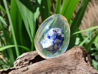 Polished Lapis Lazuli Specimen In Resin Egg - Sold Per Item - From Afghanistan