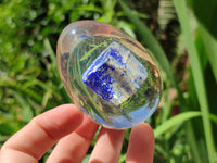 Polished Lapis Lazuli Specimen In Resin Egg - Sold Per Item - From Afghanistan