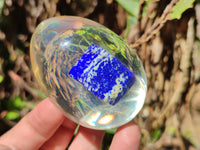 Polished Lapis Lazuli Specimen In Resin Egg - Sold Per Item - From Afghanistan