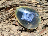 Polished Sodalite In Resin Egg - Sold Per Item - From Kunene River, Namibia