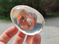 Polished Brecciated Jasper In Resin Egg - Sold Per Item - From Northern Cape, South Africa