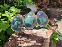 Polished Aventurine In Resin Egg - Sold Per Item - From Zimbabwe