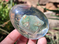 Polished Aventurine In Resin Egg - Sold Per Item - From Zimbabwe