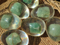 Polished Aventurine In Resin Egg - Sold Per Item - From Zimbabwe