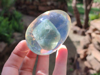 Polished Aventurine In Resin Egg - Sold Per Item - From Zimbabwe