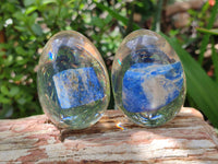 Polished Lapis Lazuli Specimen In Resin Egg - Sold Per Item - From Afghanistan