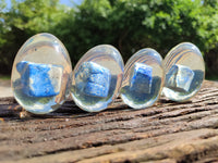 Polished Lapis Lazuli Specimen In Resin Egg - Sold Per Item - From Afghanistan